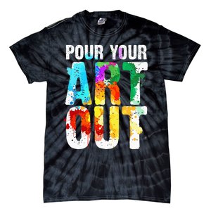 Cool Artist For Wo Painter Art Teacher Paint Artists Tie-Dye T-Shirt