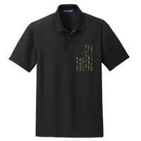 Camo American Flag Usa Camouflage Dry Zone Grid Polo