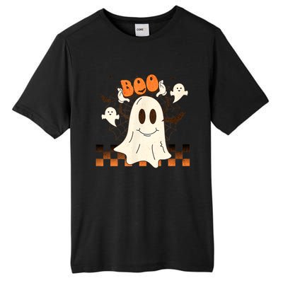 Cute And Funny Halloween Boo Ghost Tall Fusion ChromaSoft Performance T-Shirt