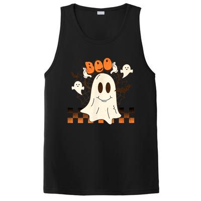 Cute And Funny Halloween Boo Ghost PosiCharge Competitor Tank