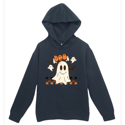 Cute And Funny Halloween Boo Ghost Urban Pullover Hoodie