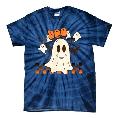 Cute And Funny Halloween Boo Ghost Tie-Dye T-Shirt