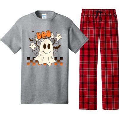 Cute And Funny Halloween Boo Ghost Pajama Set