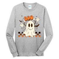 Cute And Funny Halloween Boo Ghost Tall Long Sleeve T-Shirt