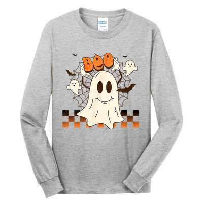 Cute And Funny Halloween Boo Ghost Tall Long Sleeve T-Shirt