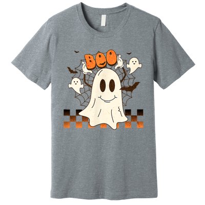 Cute And Funny Halloween Boo Ghost Premium T-Shirt