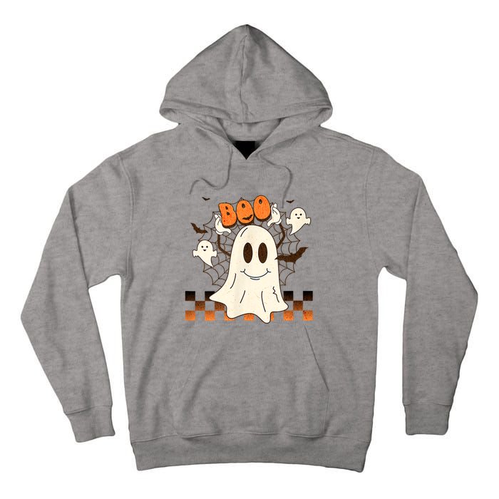 Cute And Funny Halloween Boo Ghost Tall Hoodie