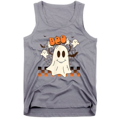 Cute And Funny Halloween Boo Ghost Tank Top