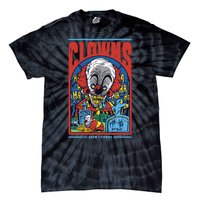 Clowns Aren't Funny Horror Tie-Dye T-Shirt