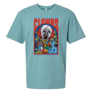 Clowns Aren't Funny Horror Sueded Cloud Jersey T-Shirt