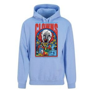 Clowns Aren't Funny Horror Unisex Surf Hoodie