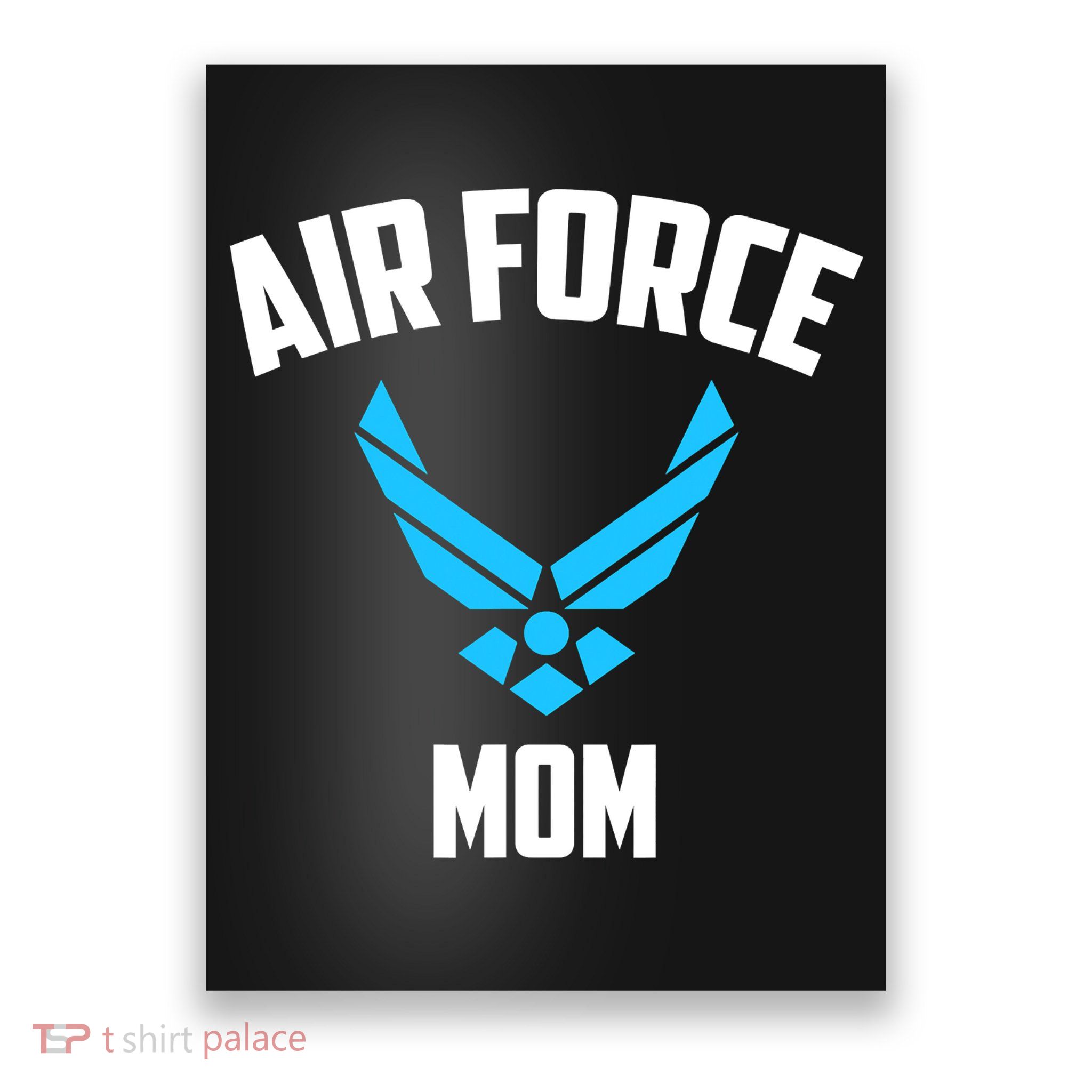 Cool Air Force Mom Best Proud Military Veteran Poster