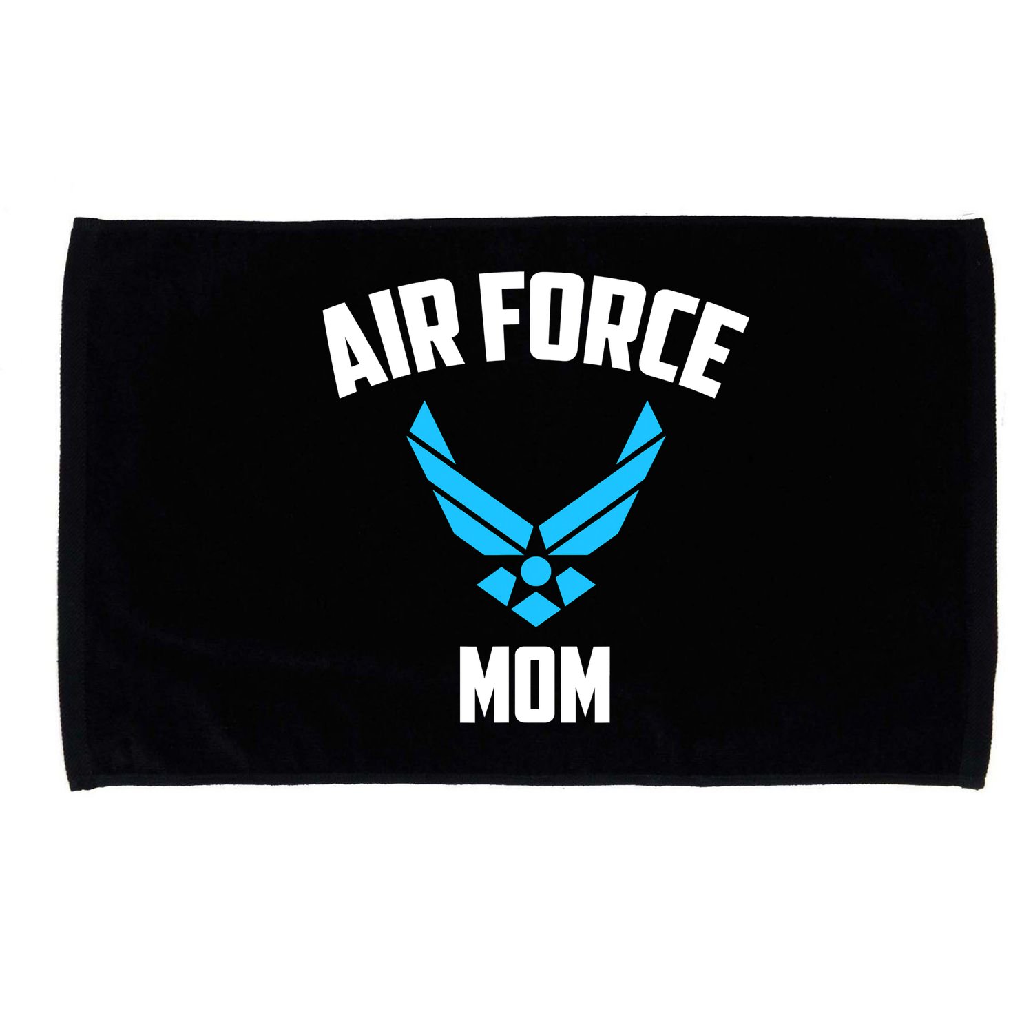 Cool Air Force Mom Best Proud Military Veteran Microfiber Hand Towel