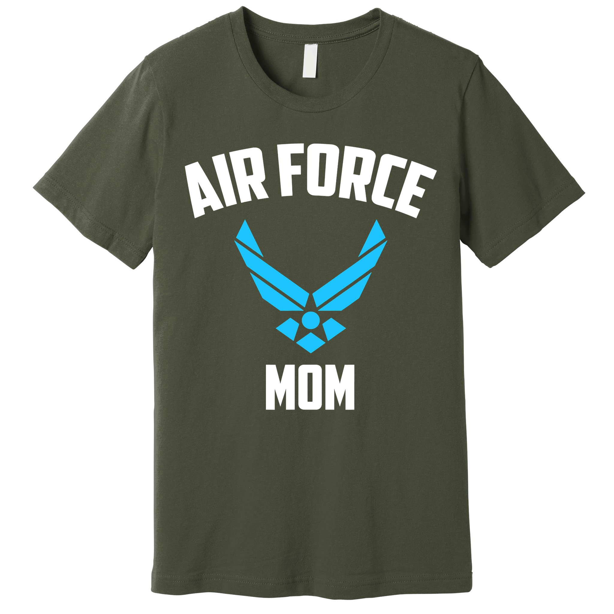 Cool Air Force Mom Best Proud Military Veteran Premium T-Shirt