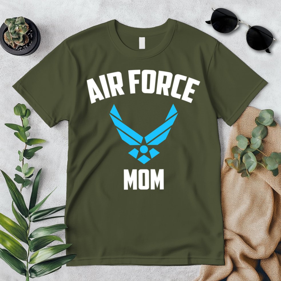 Cool Air Force Mom Best Proud Military Veteran Premium T-Shirt