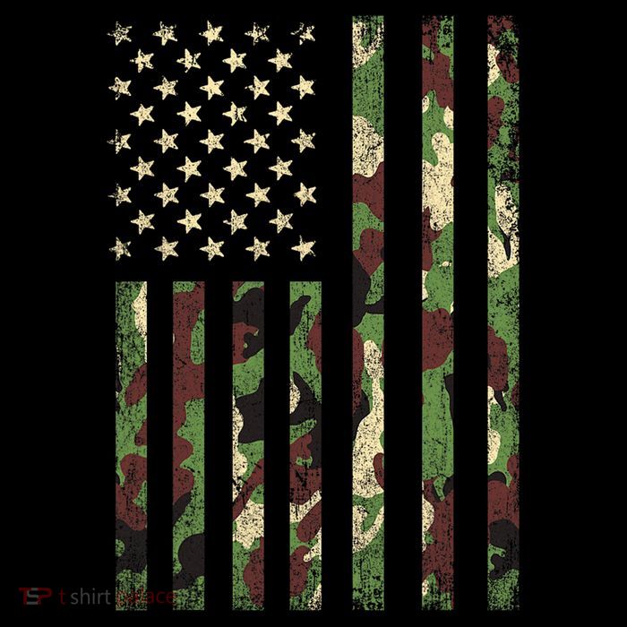 Camo American Flag Usa Camouflage Baby Bodysuit