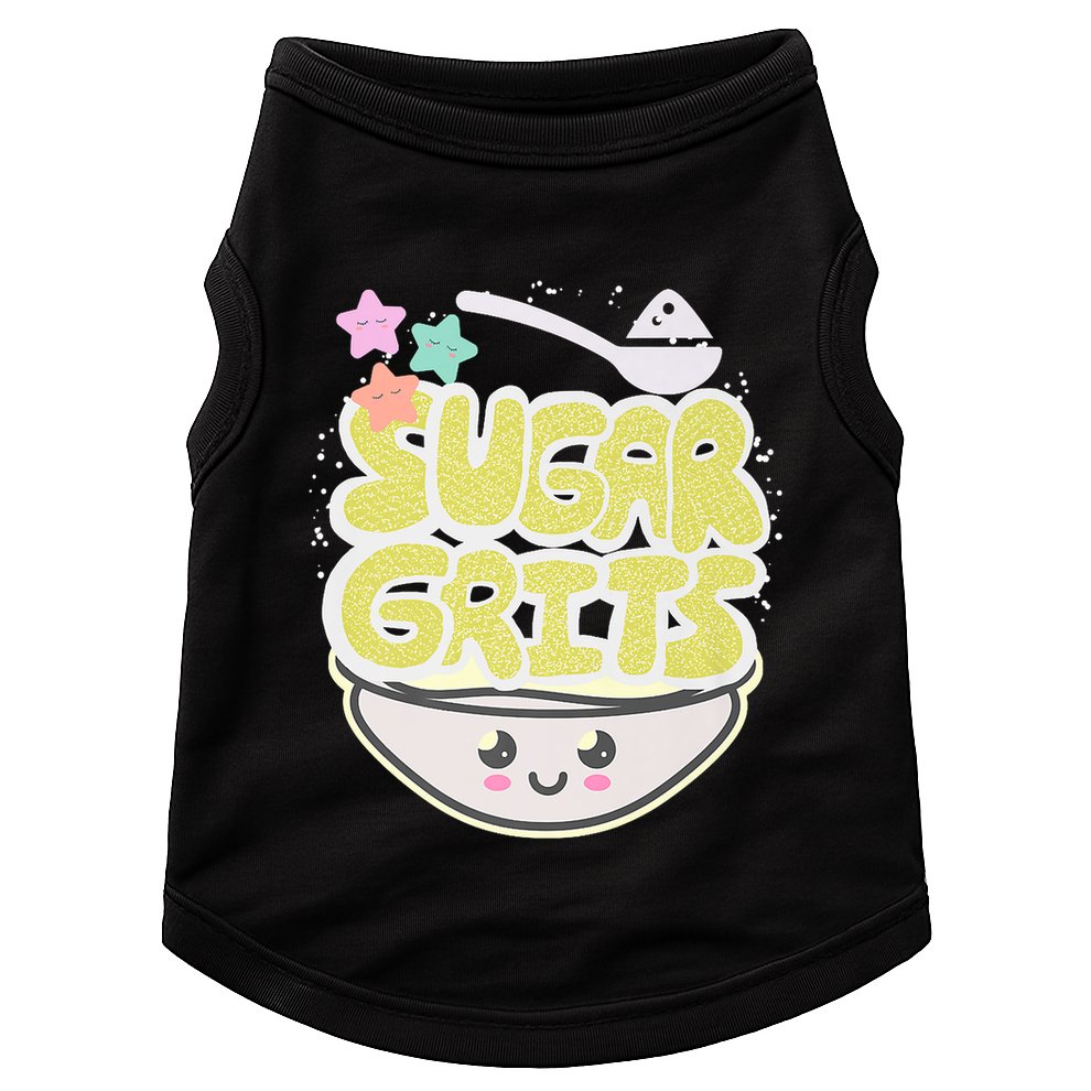 Cute And Funny Sugar And Grits Foodie Doggie Tank