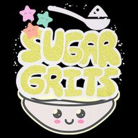 Cute And Funny Sugar And Grits Foodie Button