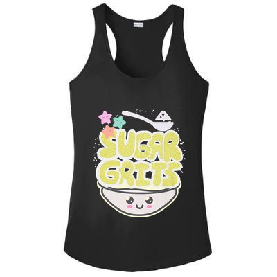 Cute And Funny Sugar And Grits Foodie Ladies PosiCharge Competitor Racerback Tank