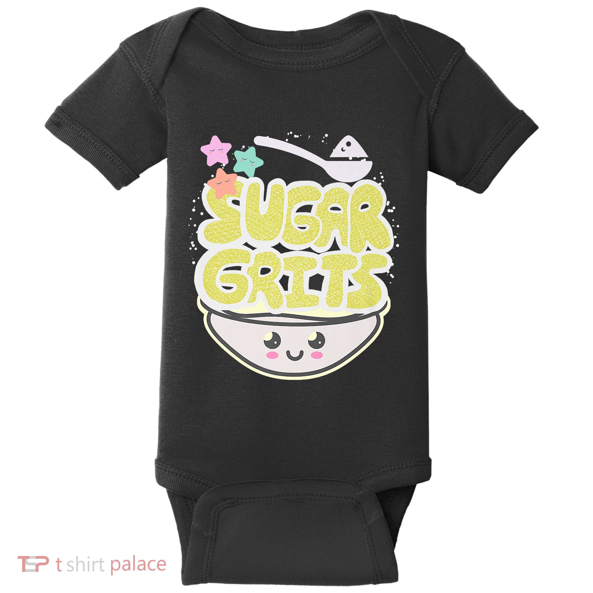 Cute And Funny Sugar And Grits Foodie Baby Bodysuit