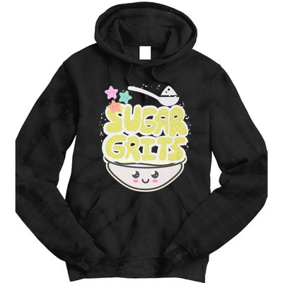 Cute And Funny Sugar And Grits Foodie Tie Dye Hoodie