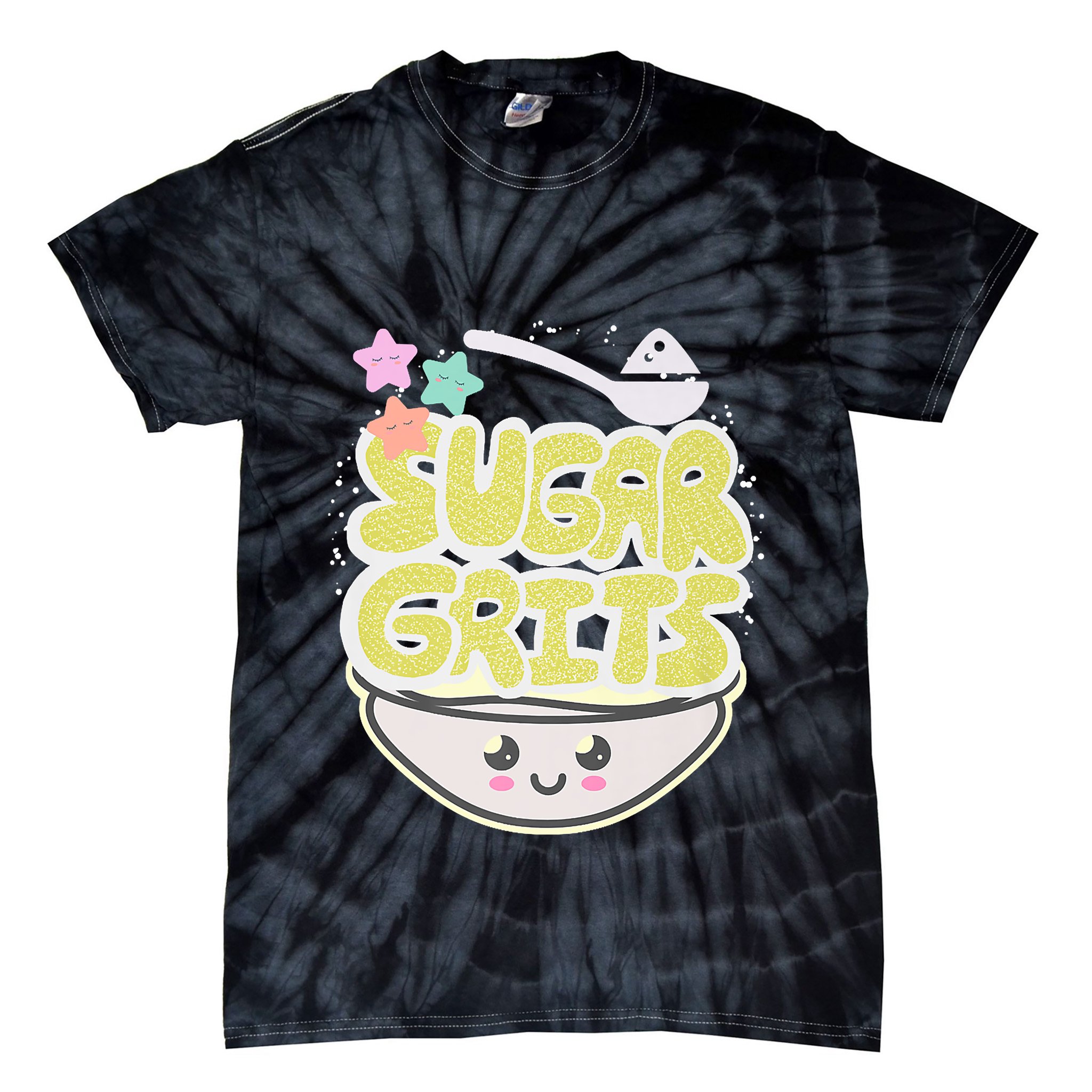 Cute And Funny Sugar And Grits Foodie Tie-Dye T-Shirt