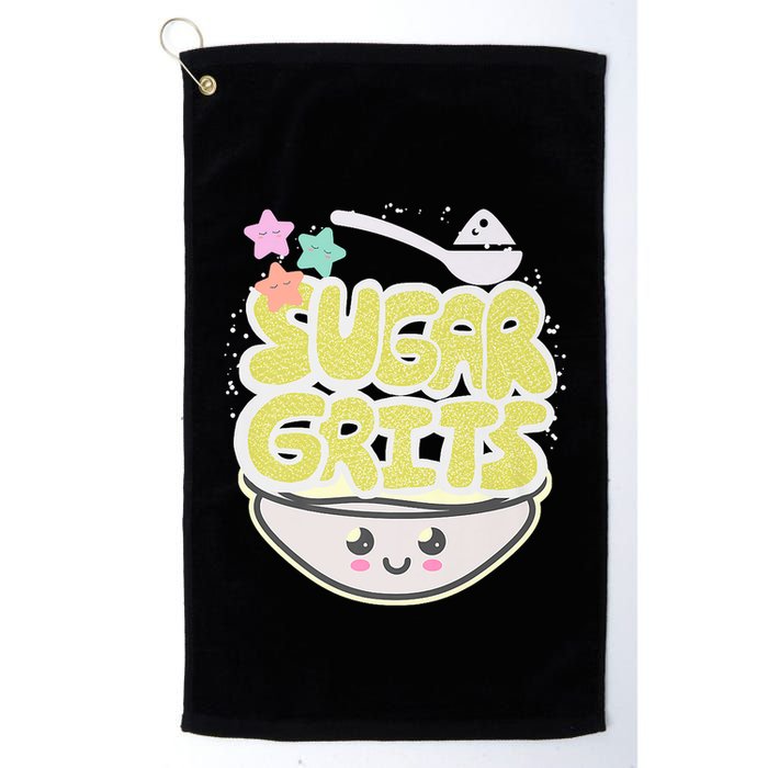 Cute And Funny Sugar And Grits Foodie Golf Towel