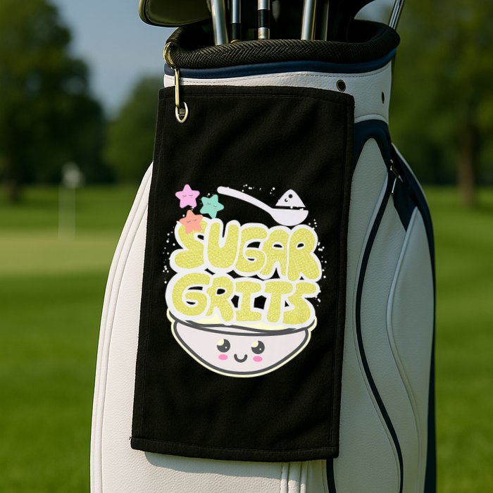 Cute And Funny Sugar And Grits Foodie Golf Towel