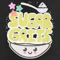 Cute And Funny Sugar And Grits Foodie Golf Towel