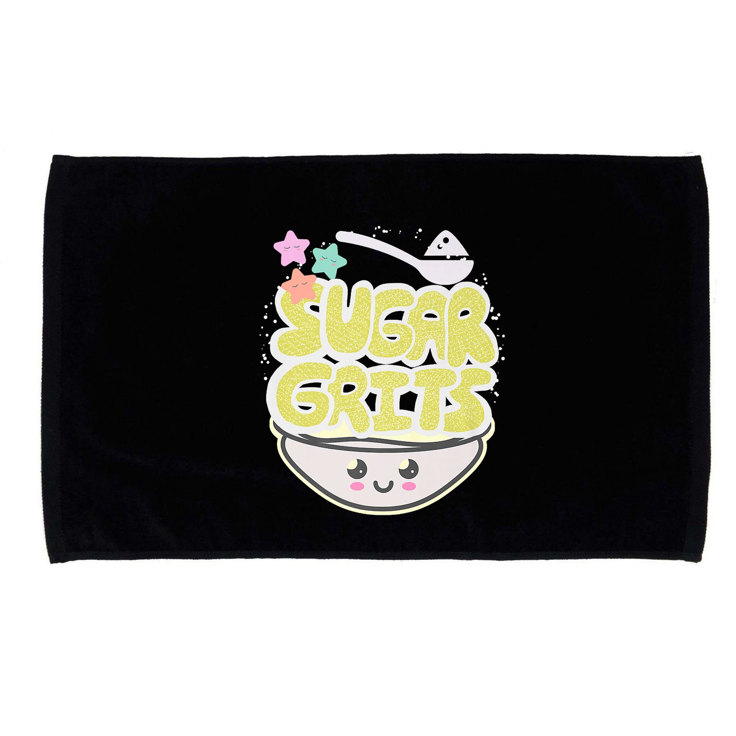 Cute And Funny Sugar And Grits Foodie Microfiber Hand Towel