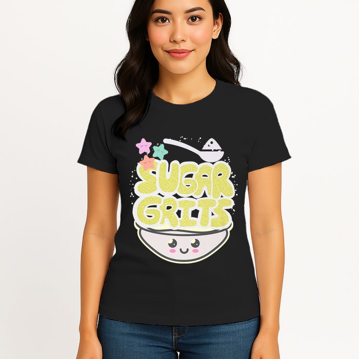 Cute And Funny Sugar And Grits Foodie Womens T-Shirt