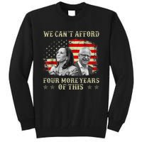 CanT Afford Four More Years Of This Tim Walz Election 2024 Tall Sweatshirt