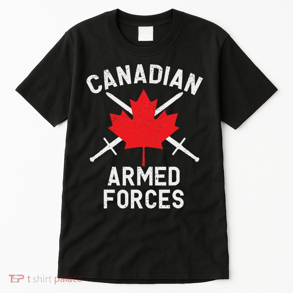 Canadian Armed Forces Flag Of Canada Tall T-Shirt