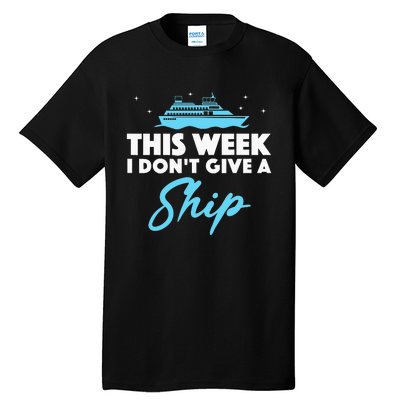 Cruise Art For Cruising Ship Vacation Lovers Tall T-Shirt