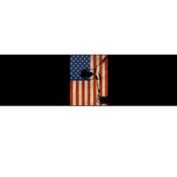 Cow American Flag Cattle Animal Lover Patriotic Gift Bumper Sticker