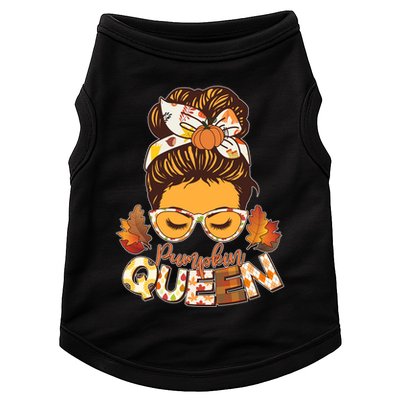 Cute Autumn Fall Pumpkin Queen Doggie Tank
