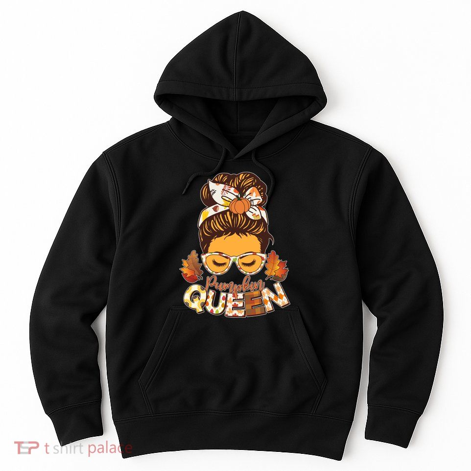 Cute Autumn Fall Pumpkin Queen Hoodie