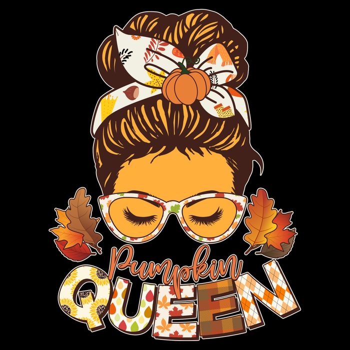 Cute Autumn Fall Pumpkin Queen City Backpack