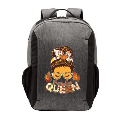 Cute Autumn Fall Pumpkin Queen Vector Backpack