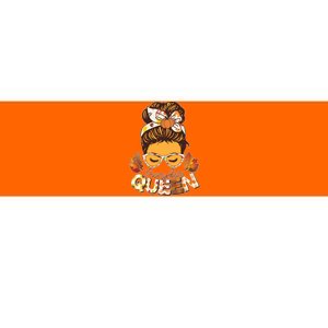 Cute Autumn Fall Pumpkin Queen Bumper Sticker