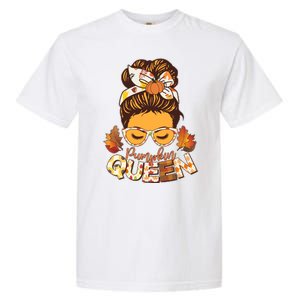 Cute Autumn Fall Pumpkin Queen Garment-Dyed Heavyweight T-Shirt