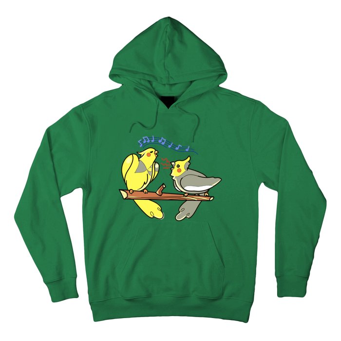 Chip And Fish The Cockatiel Brothers Hoodie