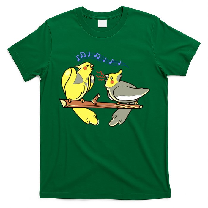 Chip And Fish The Cockatiel Brothers T-Shirt