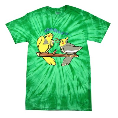 Chip And Fish The Cockatiel Brothers Tie-Dye T-Shirt