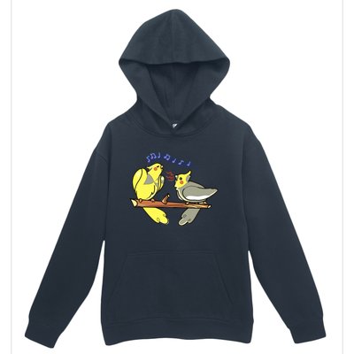 Chip And Fish The Cockatiel Brothers Urban Pullover Hoodie