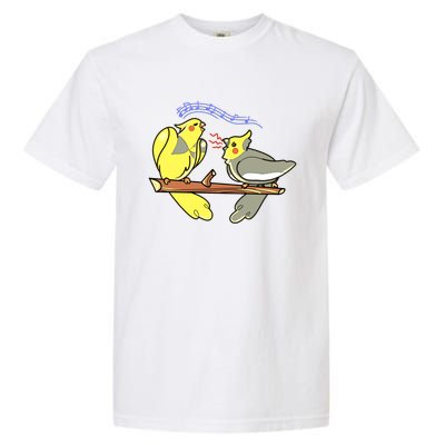 Chip And Fish The Cockatiel Brothers Garment-Dyed Heavyweight T-Shirt