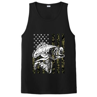 Camouflage American Flag Fisherman PosiCharge Competitor Tank
