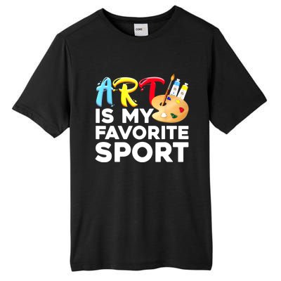 Cool Art For Women Artist Painter Art Teacher Painting Tall Fusion ChromaSoft Performance T-Shirt