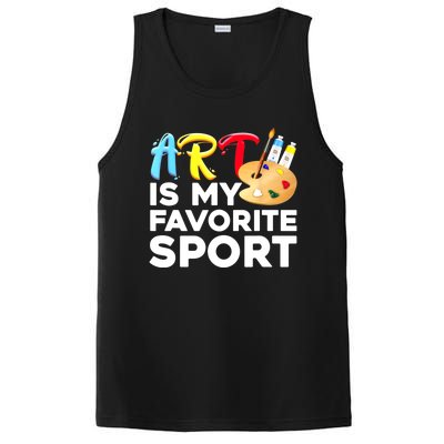 Cool Art For Women Artist Painter Art Teacher Painting PosiCharge Competitor Tank