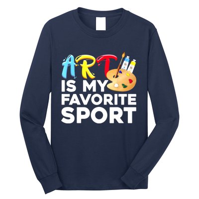 Cool Art For Women Artist Painter Art Teacher Painting Long Sleeve Shirt